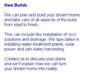 Holiday let conversion